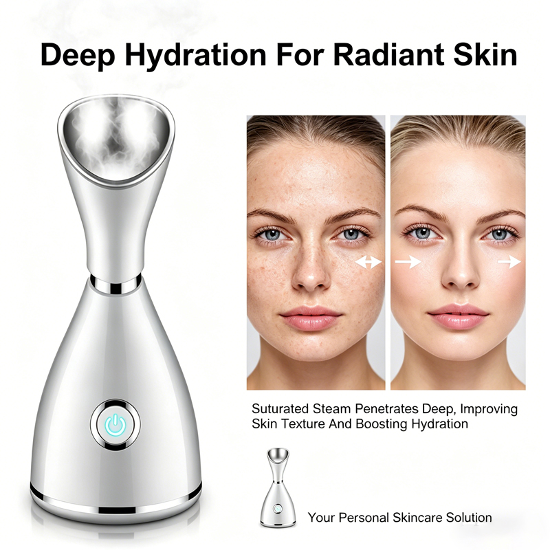 Face Steamer - 70ml Gesichtsdampfer Nano-Dampf Heißkompresse Wärmesprüher Hautbefeuchter