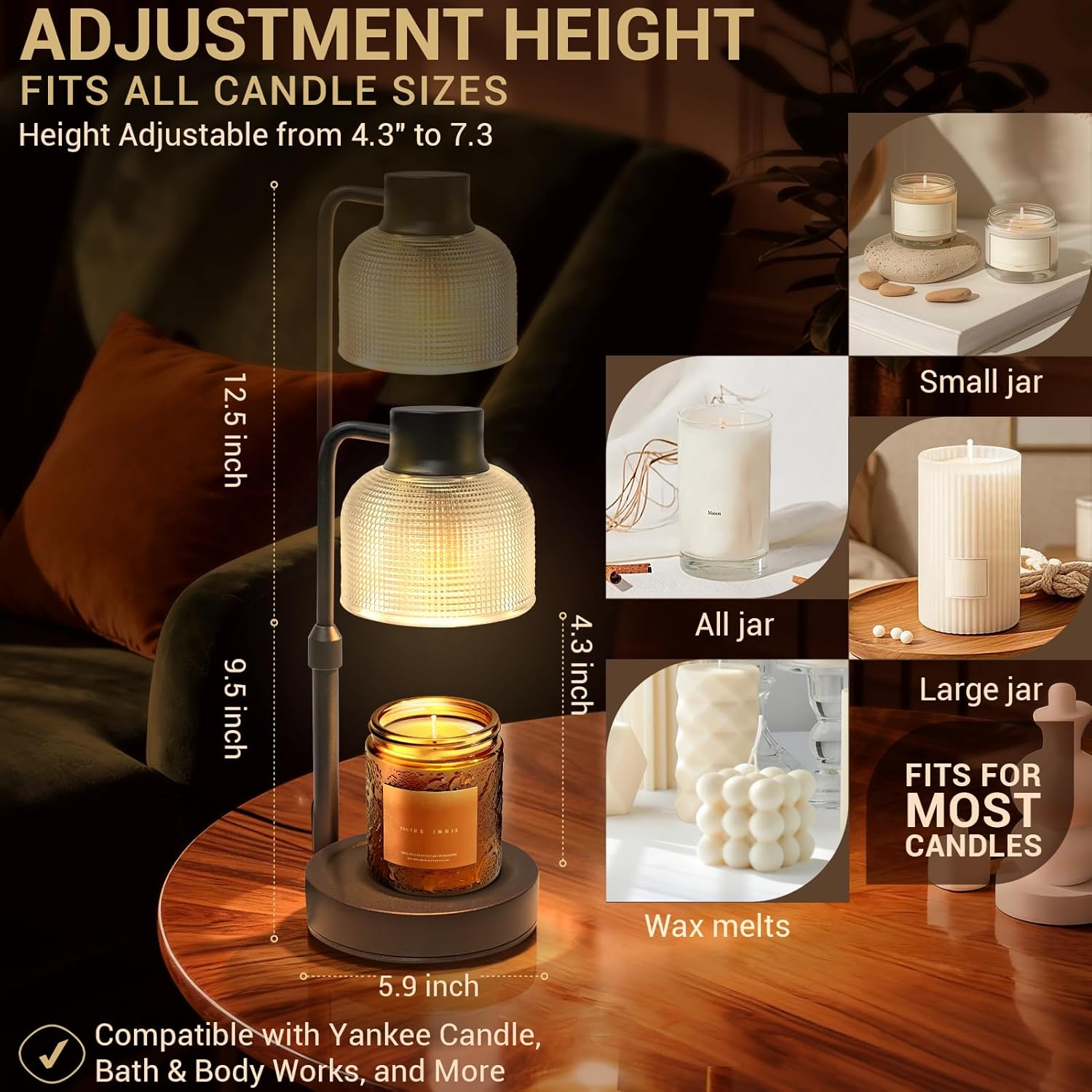 Kerzenwärmer-Lampe mit Timer - – Wax Warmer Bewertung und Preis