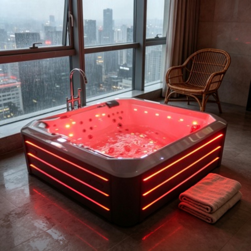 Whirlpool-Badewanne aus Acryl  – Spa Massager Bewertung und Preis