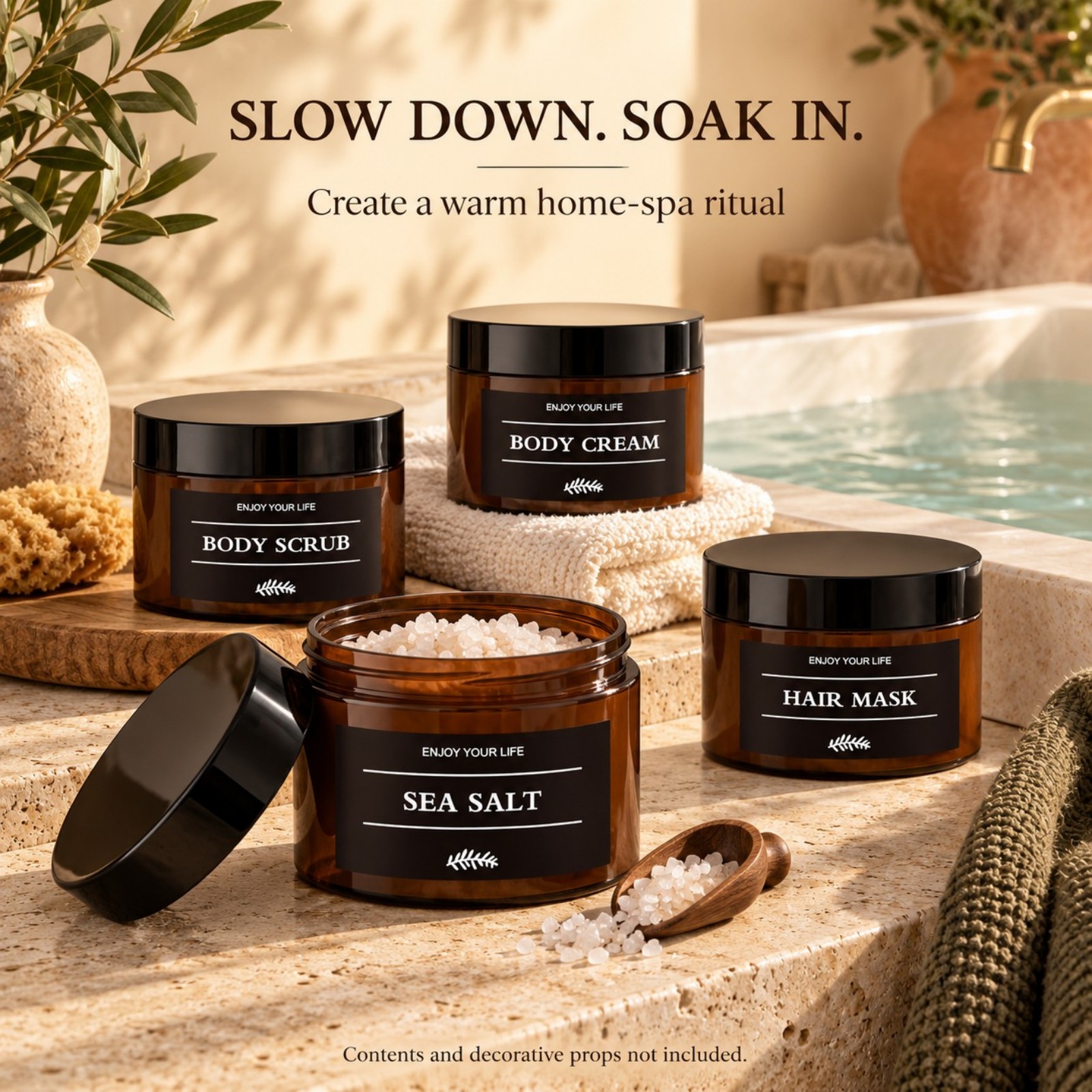 3 Stück Badezimmer-Aufbewahrun – Bath Salts Bewertung und Preis