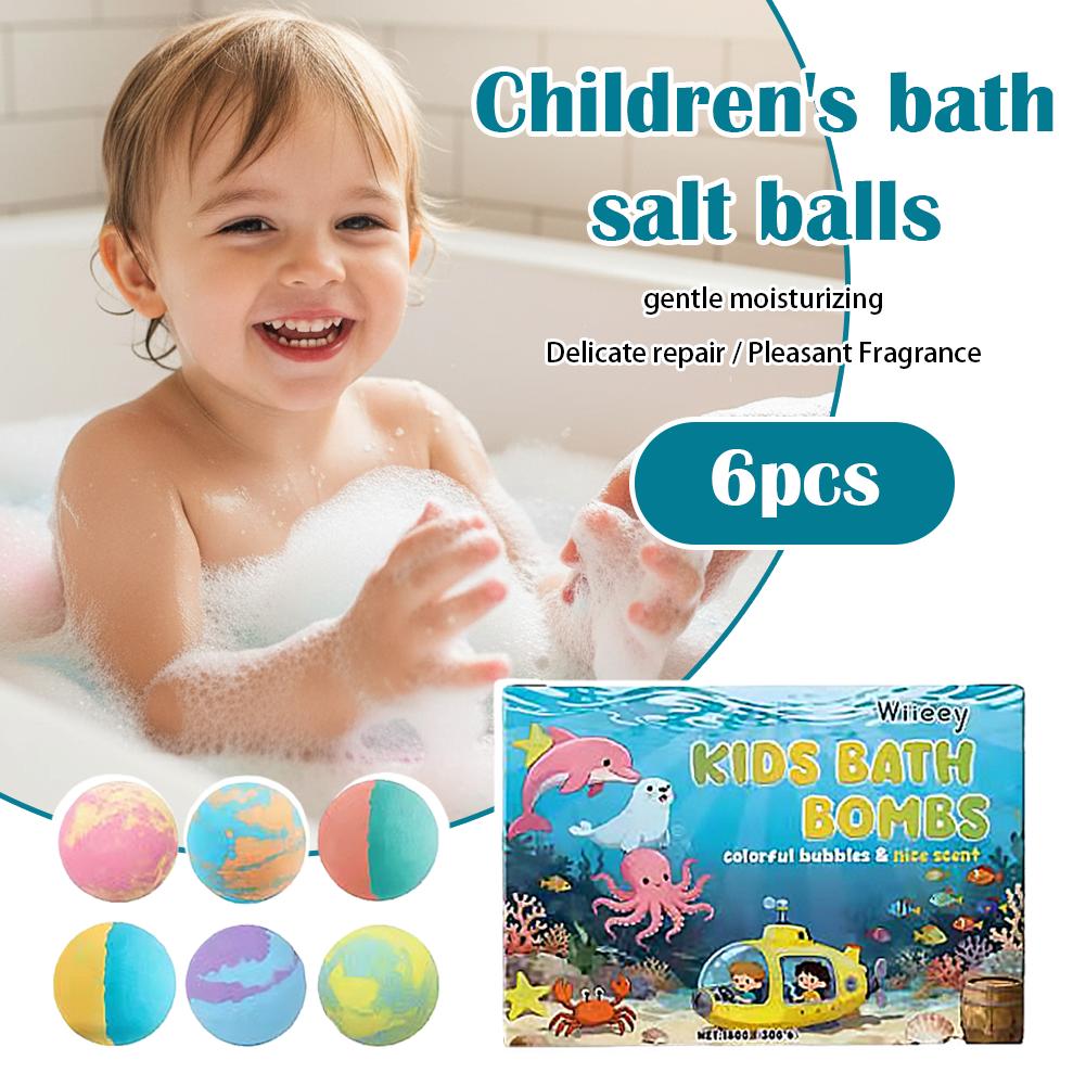 6-teiliges Kinder-Schaumbadbom – Bath Salts Bewertung und Preis