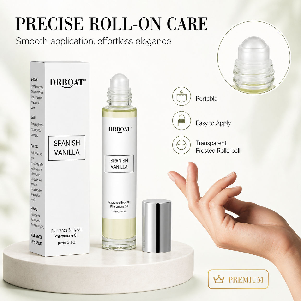 Weißes Oud-Pheromon-Körperöl 1 – Body Oil Bewertung und Preis