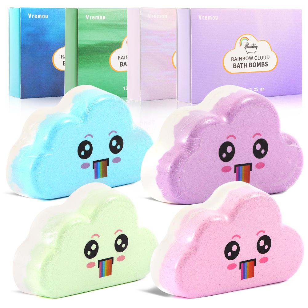 Regenbogen-Wolken-Badekugel fü – Bath Salts Bewertung und Preis