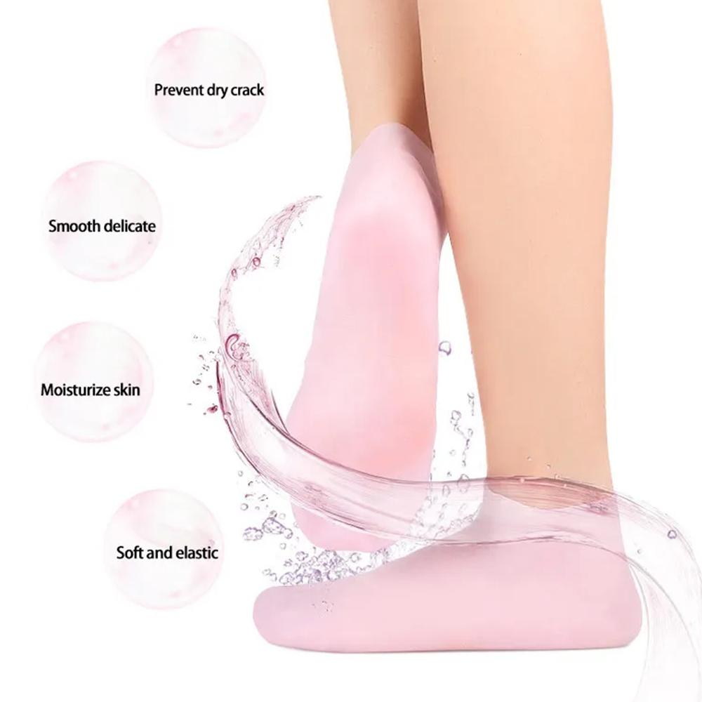 1 Paar Silikon-Fußpflegesocken – Foot Spa Bewertung und Preis