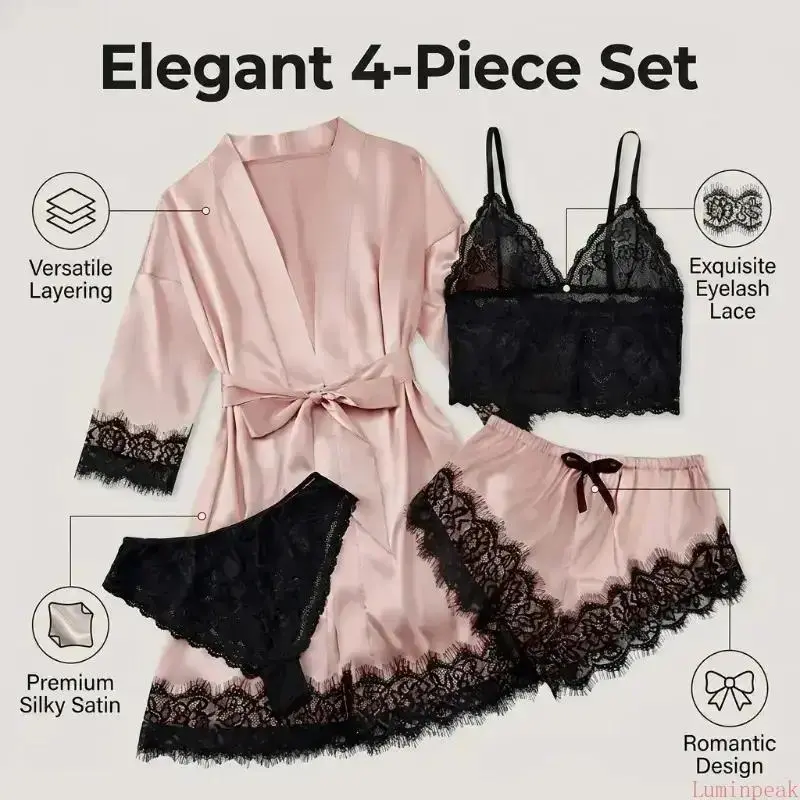 Damen-Schlafanzug-Set aus Sati – Bathrobe Bewertung und Preis