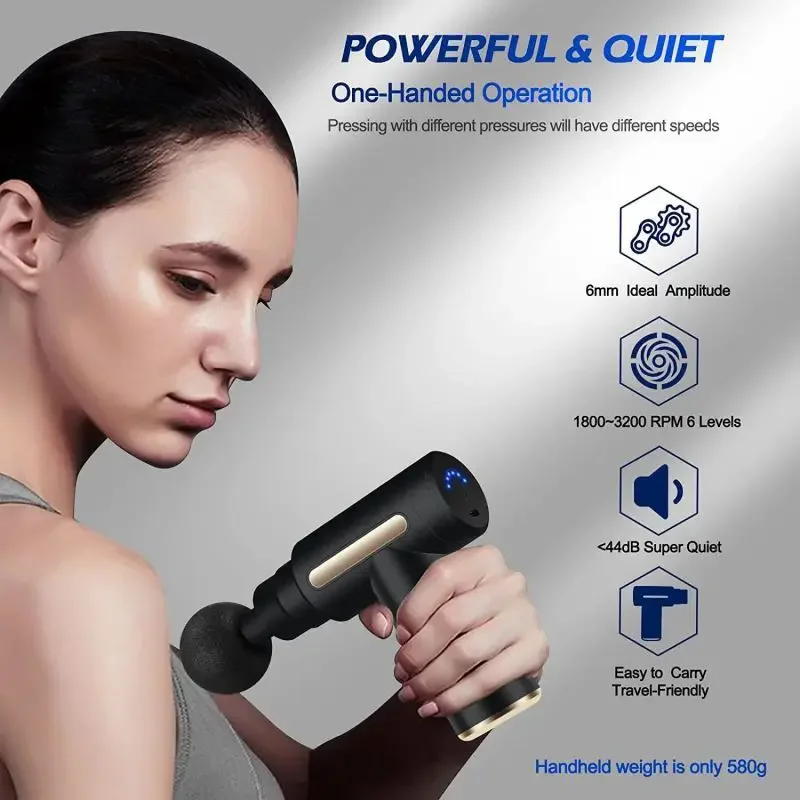 2024 tragbares Faszienpistolen – Massage Gun Bewertung und Preis