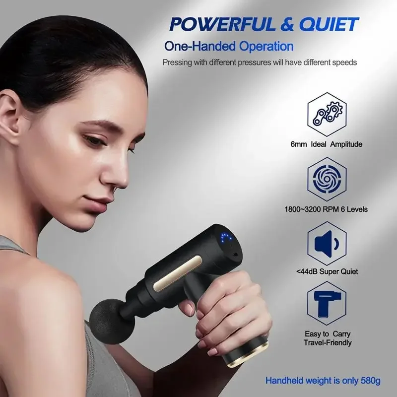 Tragbare Faszienmassagepistole – Massage Gun Bewertung und Preis
