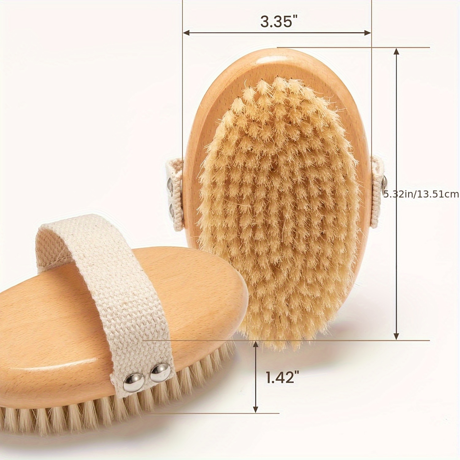 2 Stück Trockenbürste für den  – Body Brush Bewertung und Preis