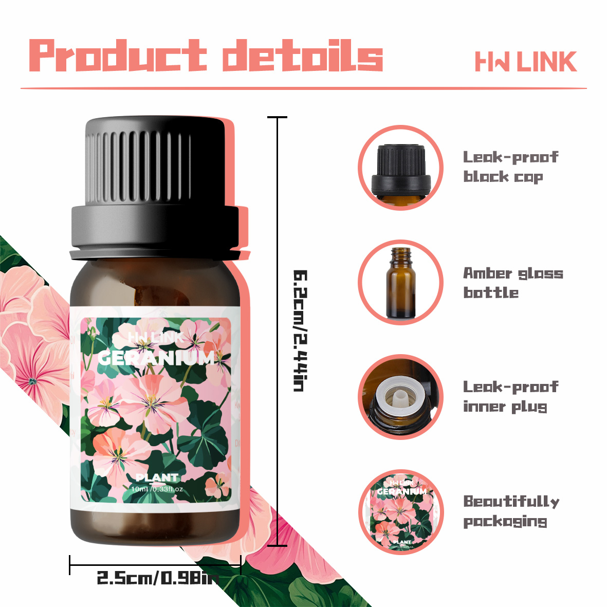 Geranium Ätherische Öle 10ml R – Aromatherapy Diffuser Bewertung und Preis