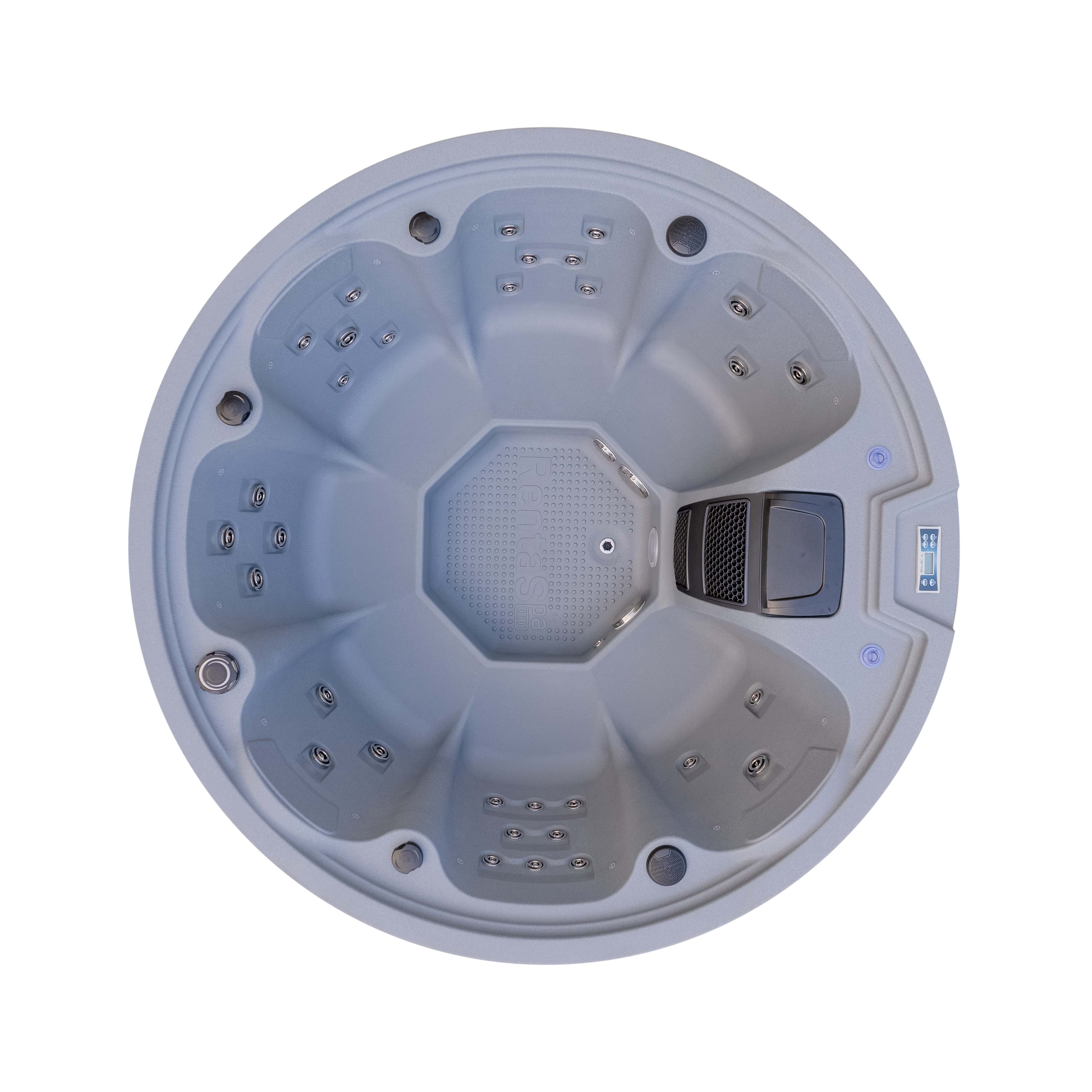 7-Personen-Whirlpool, Runder M – Hot Tub Bewertung und Preis